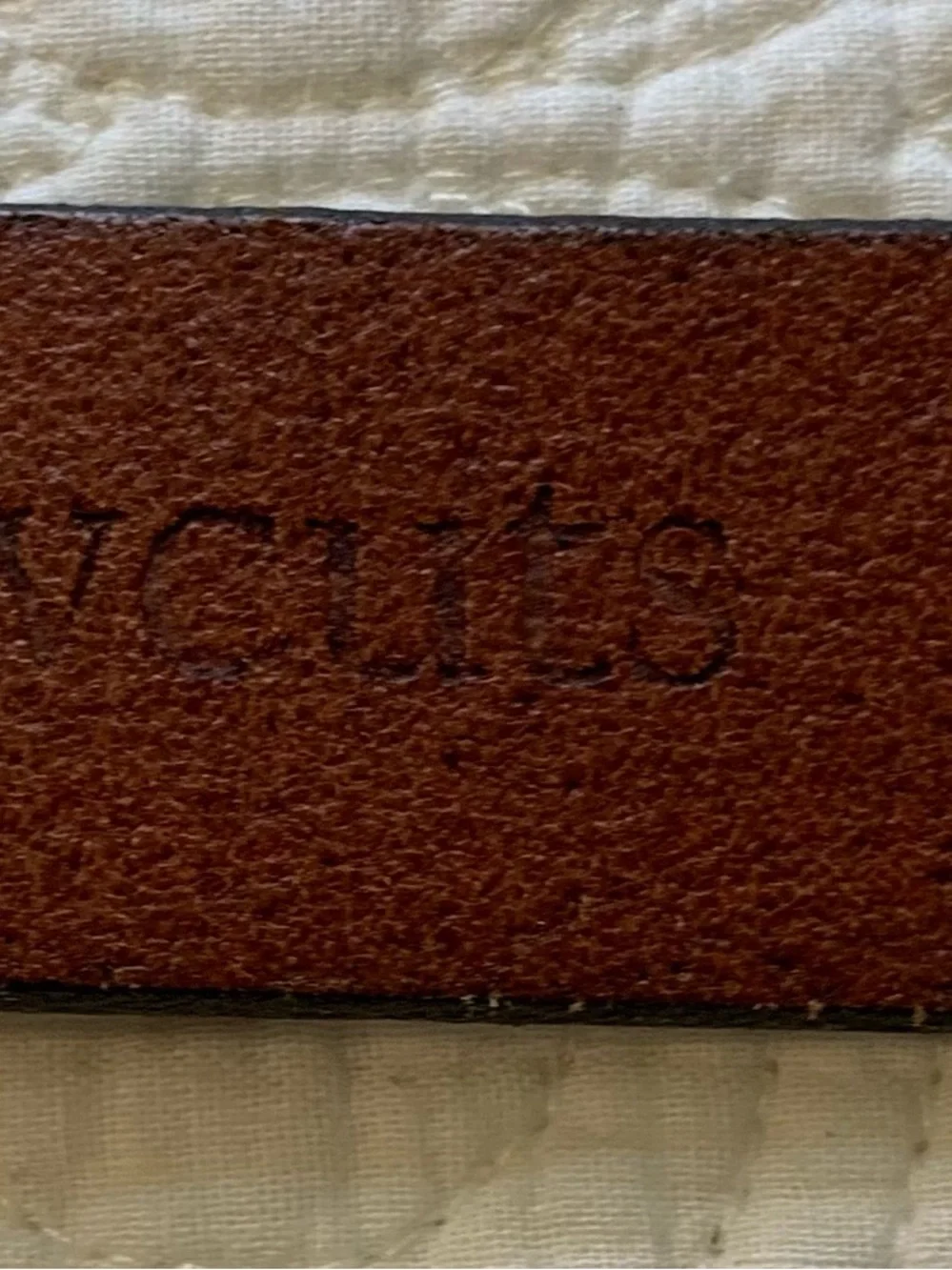 Crewcuts brown leather
